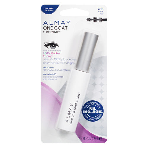 ALMAY One Coat Nourishing Thickening Mascara, Black 402 - ADDROS.COM